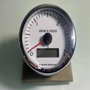 Volvo Penta 874928 Tachometer 3000RPM White Devir Saati