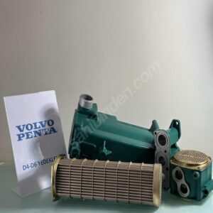 (2.EL)Volvo Penta 22866542 D4 Heat Exchanger Isı Değiştirici Eşanjör