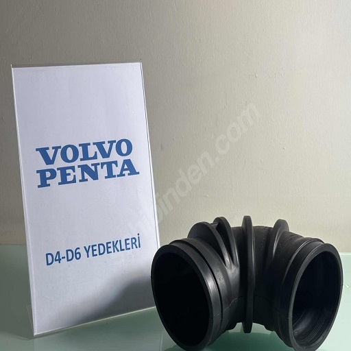 (2.EL)Volvo Penta 3587119 D4 Dirsekli Turbo Hortumu