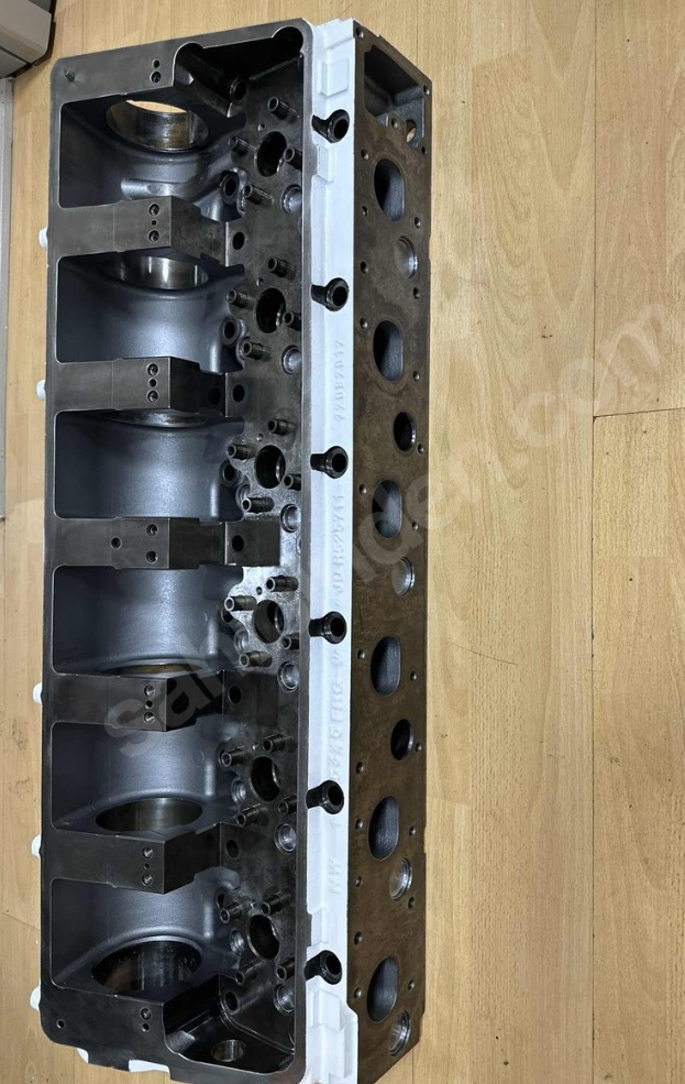 (2.EL)John Deere Marine JD525711 JD520563 13.5L Orjinal Cylinder Head - Görsel 6