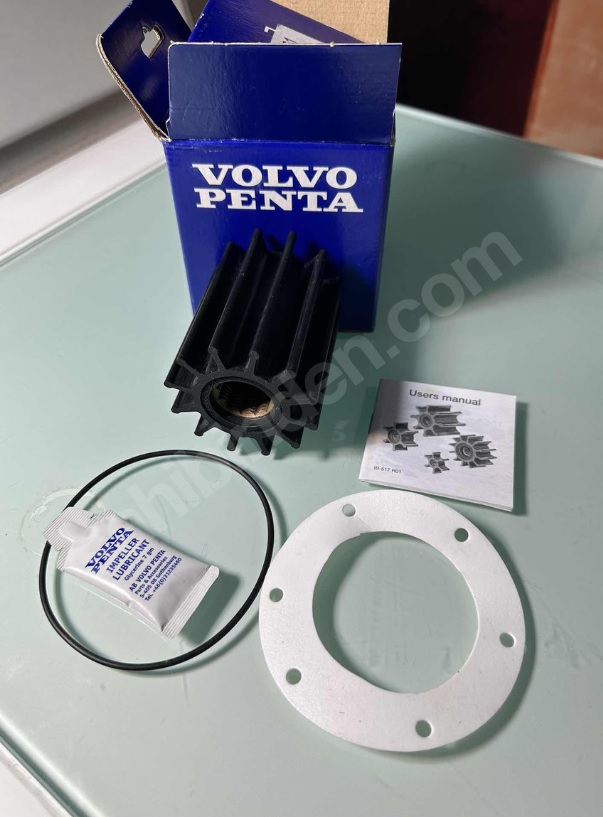 VOLVO PENTA IMPELLER 22994993, 22000061,3887761,876771, - Görsel 2