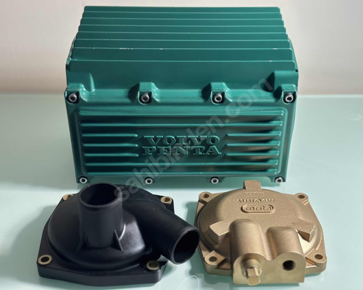 (2.EL)Volvo Penta 24078952 Aftercooler Housing Yuva - Görsel 2