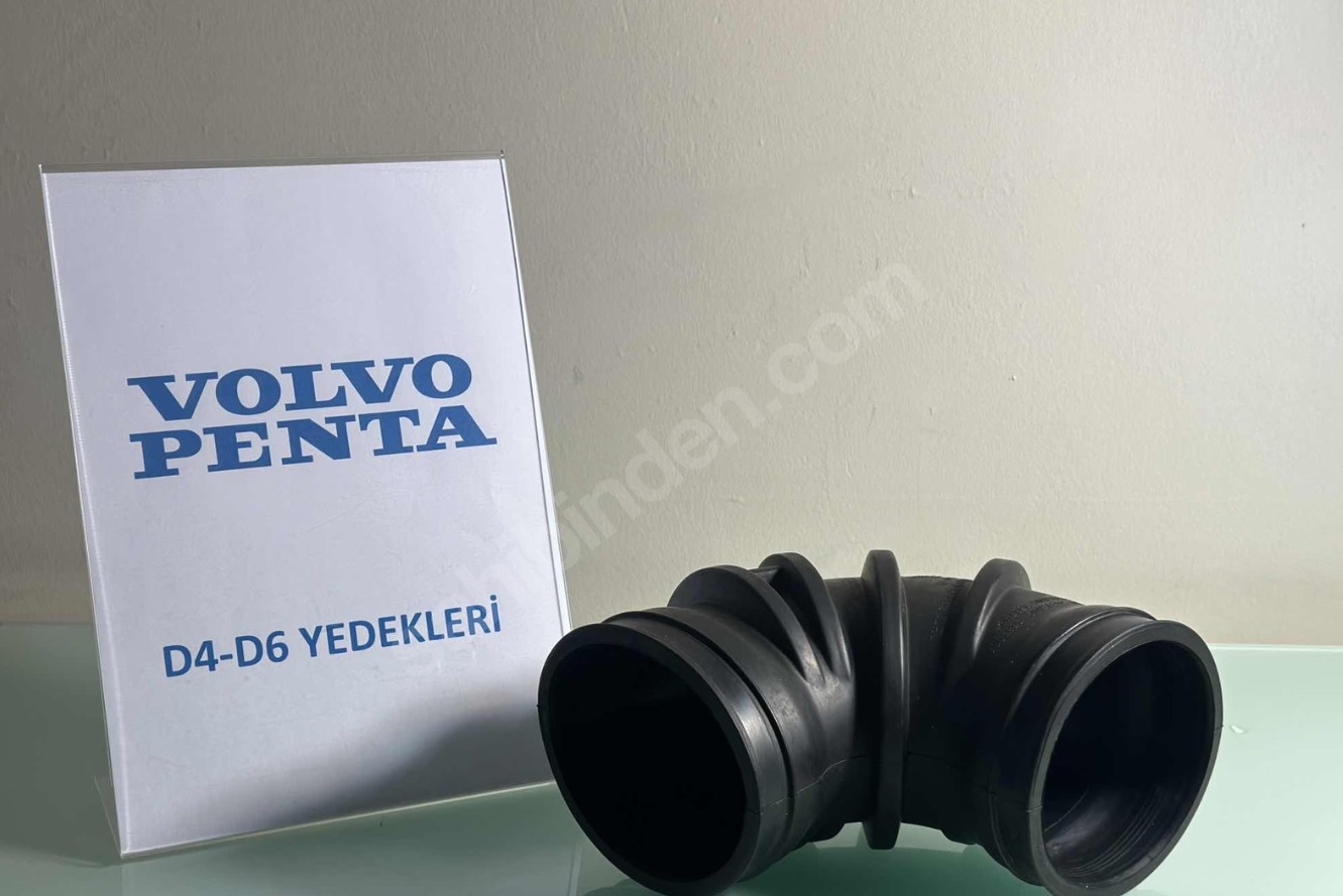 (2.EL)Volvo Penta 3587119 D4 Dirsekli Turbo Hortumu - Görsel 2
